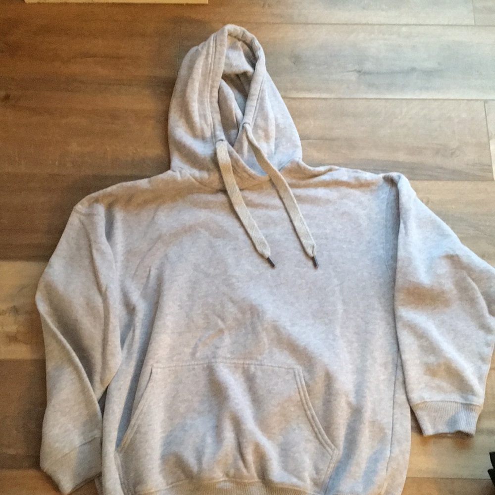 Oversized grey hoodie